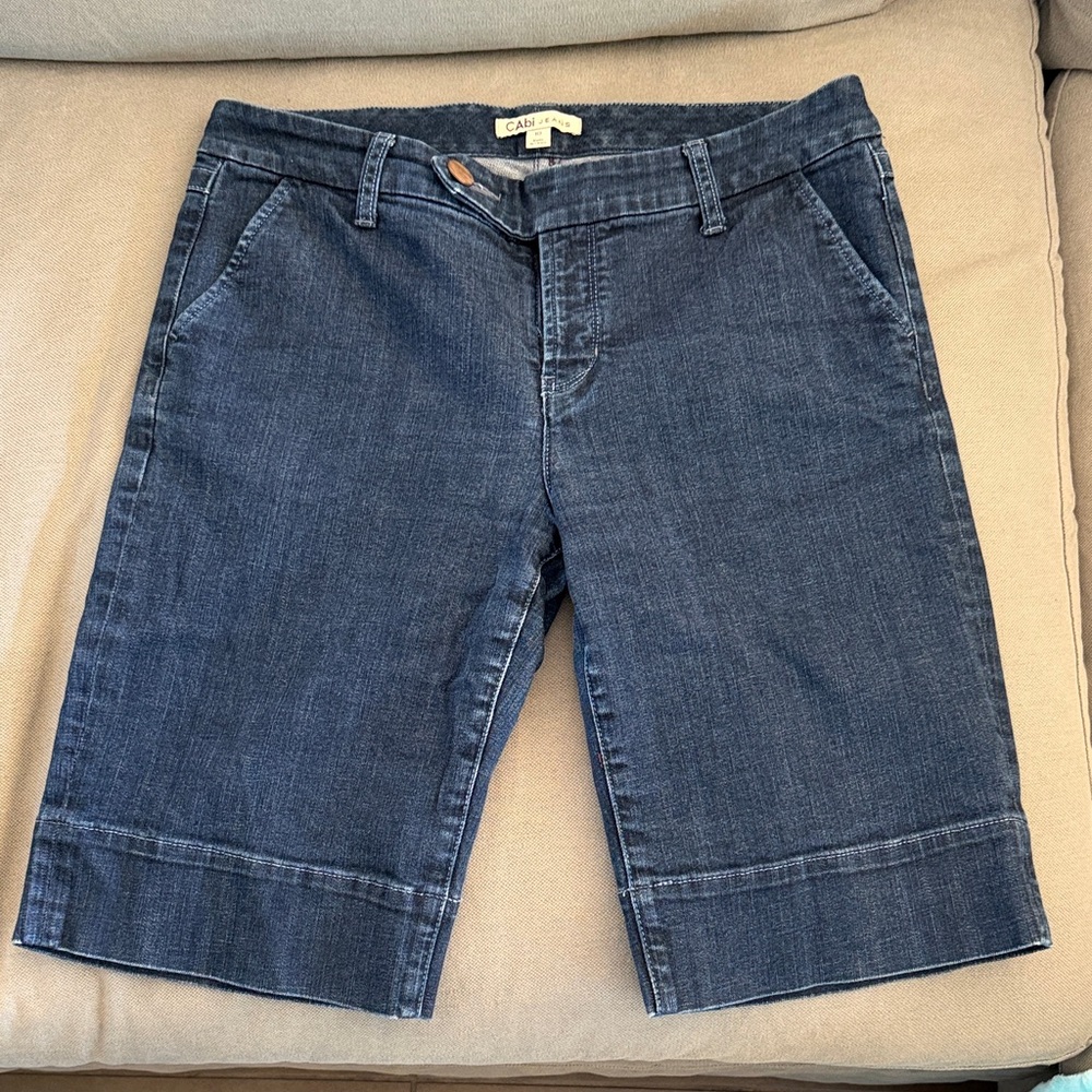 CAbi Bermuda Jean Shorts